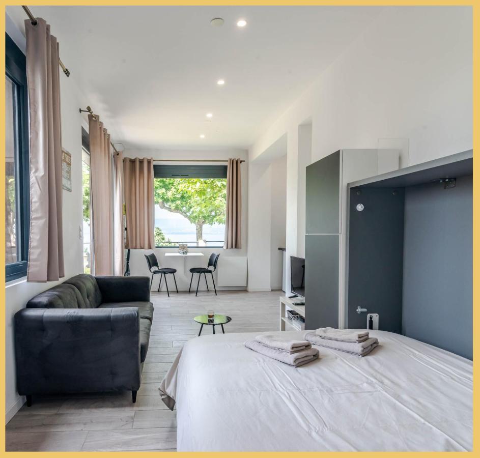 Appartement Cozy 2 Panoramique Lac Leman Тонон-ле-Бен Екстериор снимка